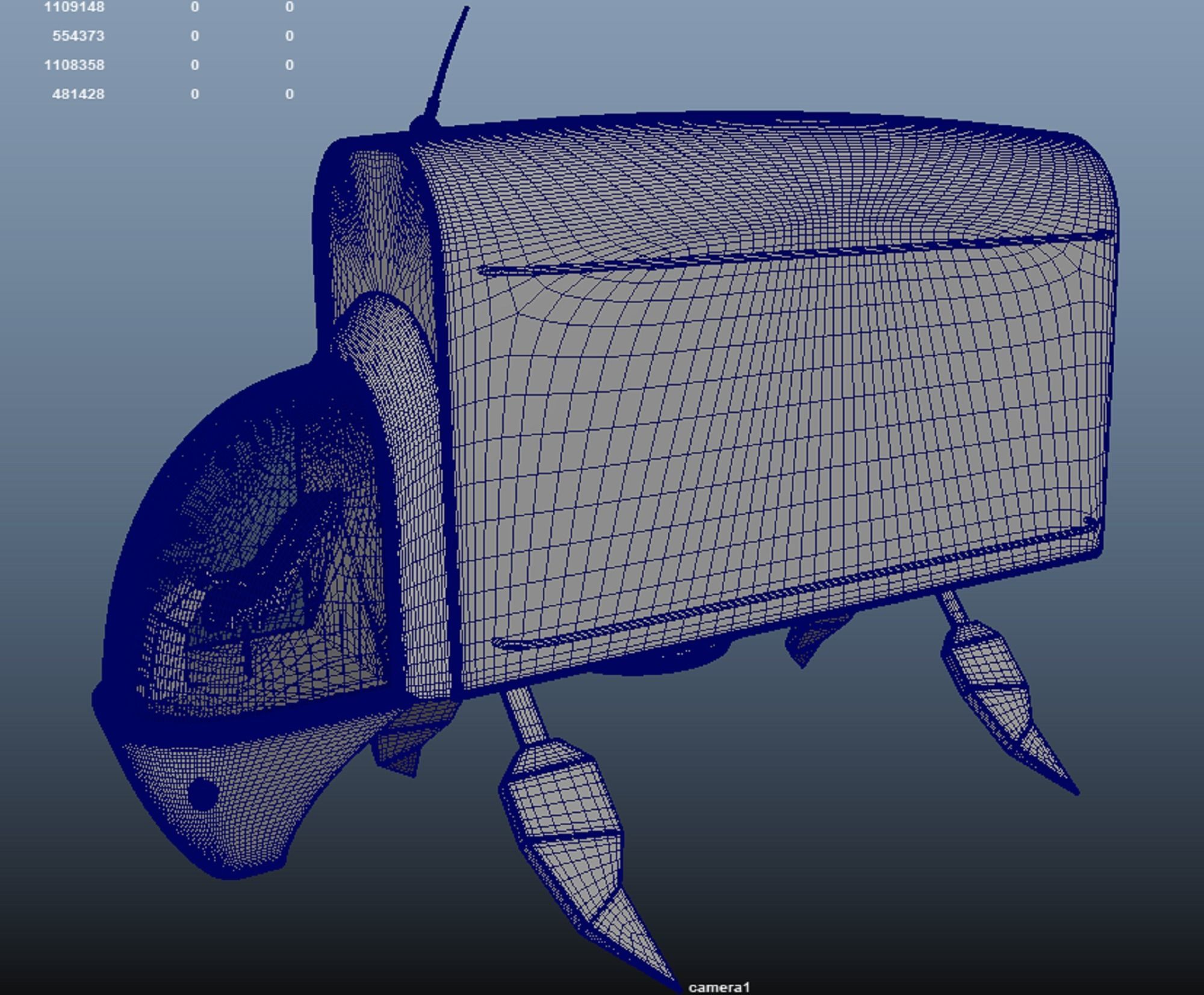 Efficient Logistics Warrior - The Container Truck 3D model_12