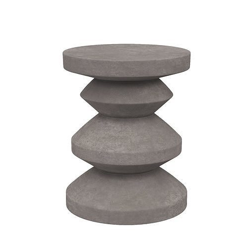 Athen End Table 3D model