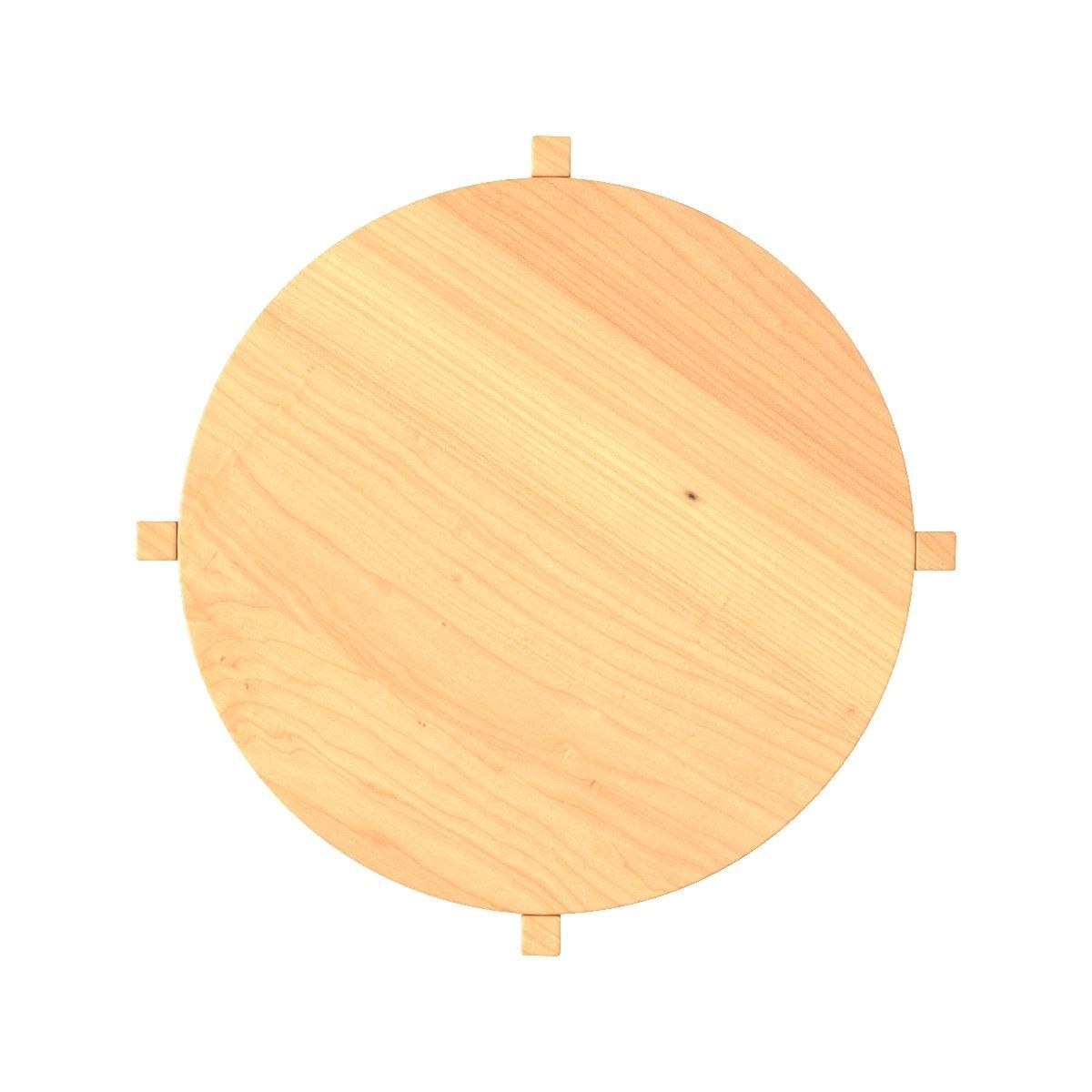 Astrid Round Side Table 3D model_2