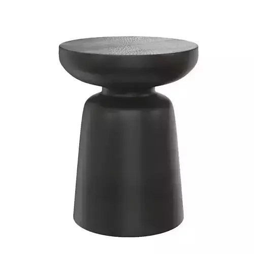 Arthur Accent Table Antique Zinc