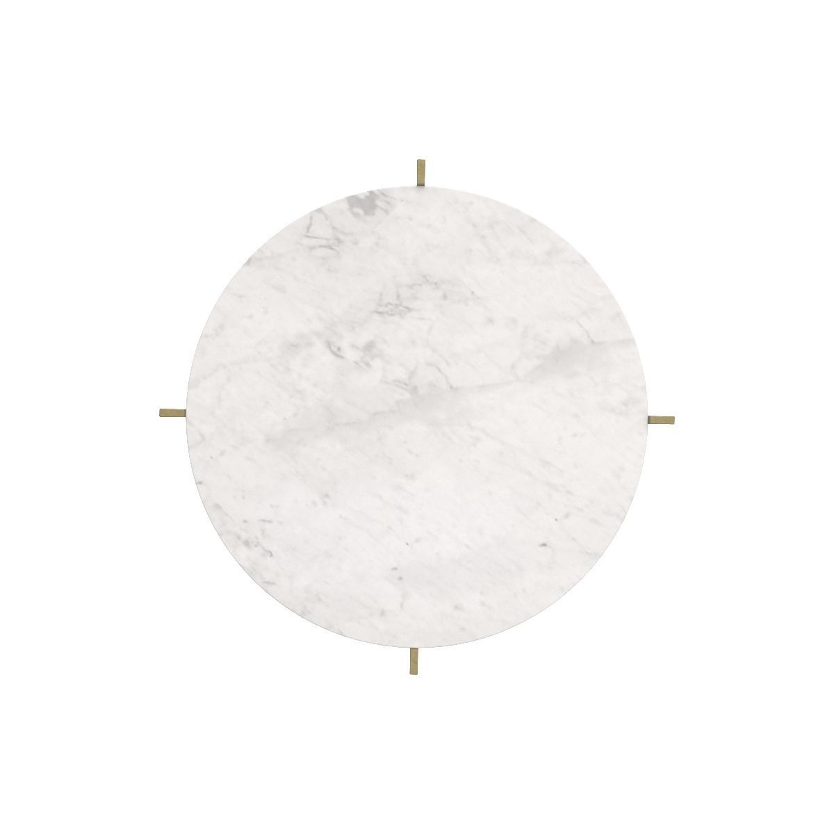 Anak Side White Table 3D model_3