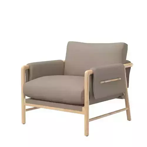 Alfie Villa Olive Chair 3D model