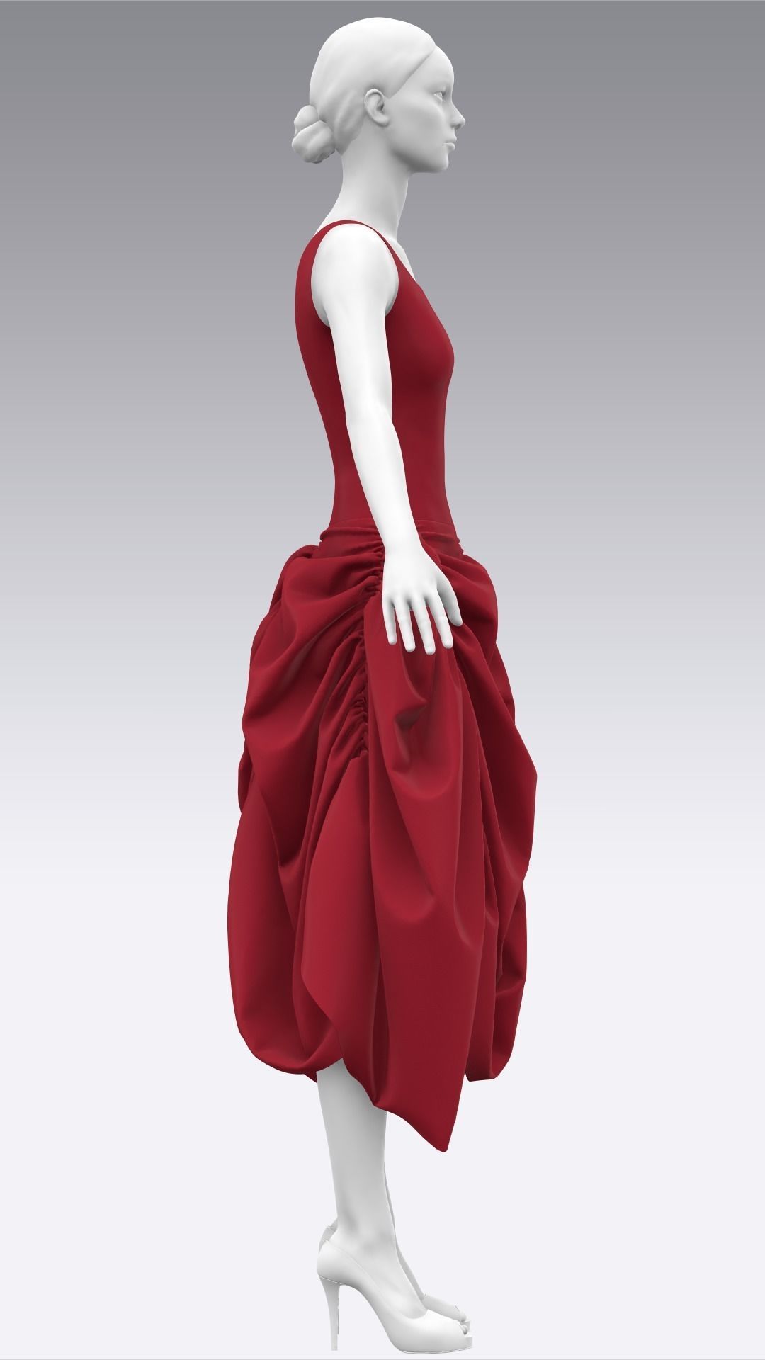 Dress Outfits MD CLO 3D ZPRJ ZPAC project files 3D model_18