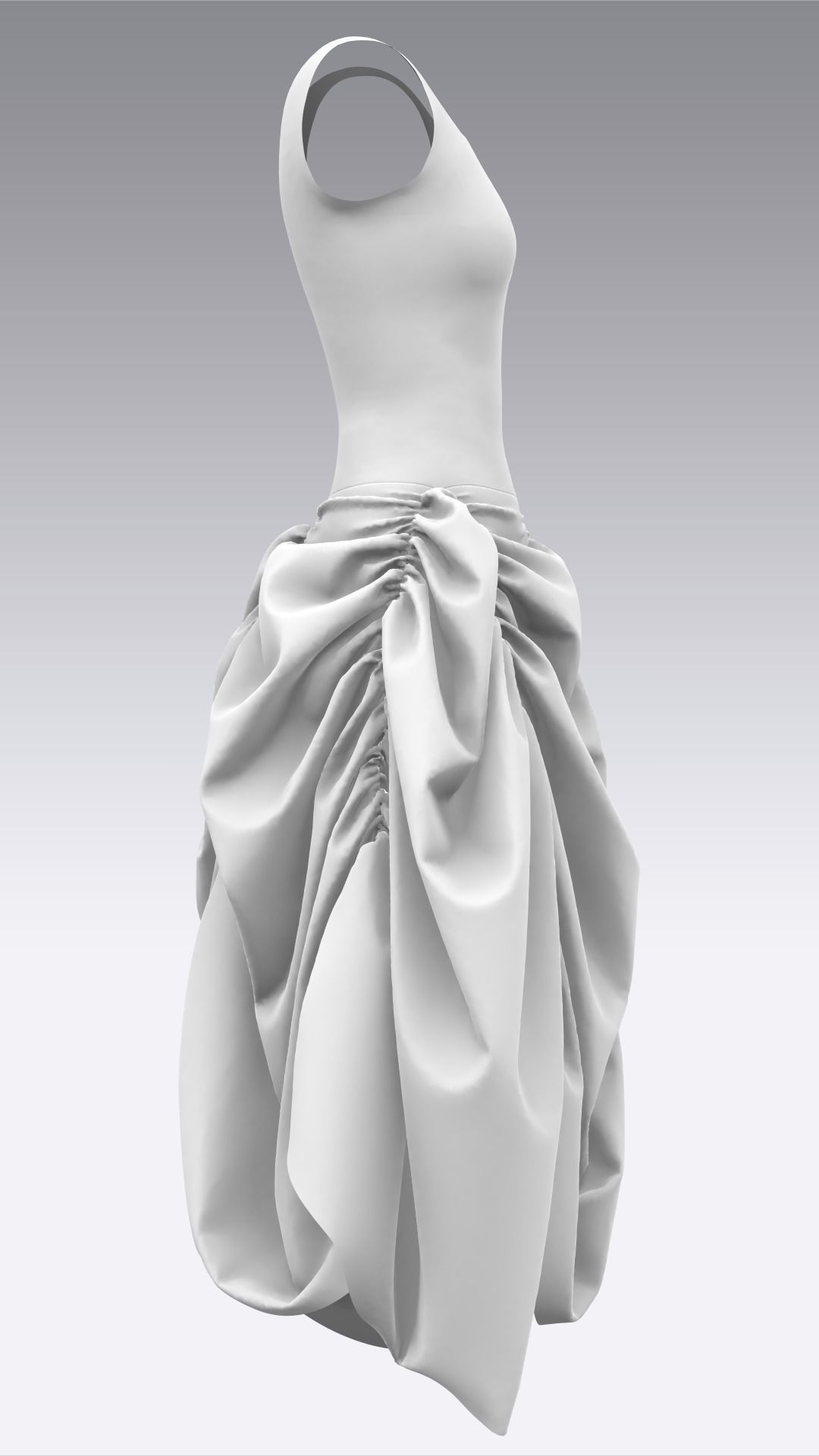 Dress Outfits MD CLO 3D ZPRJ ZPAC project files 3D model_10