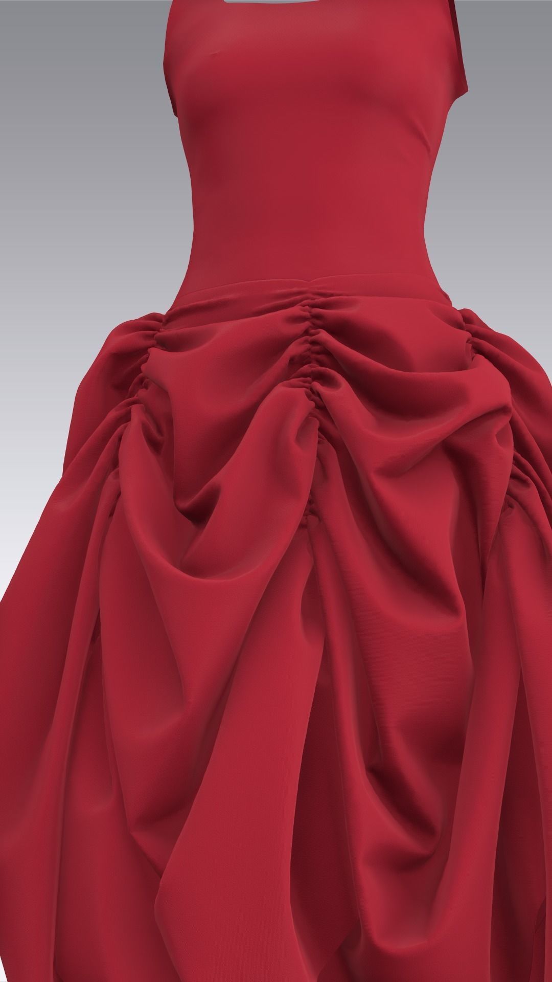 Dress Outfits MD CLO 3D ZPRJ ZPAC project files 3D model_44