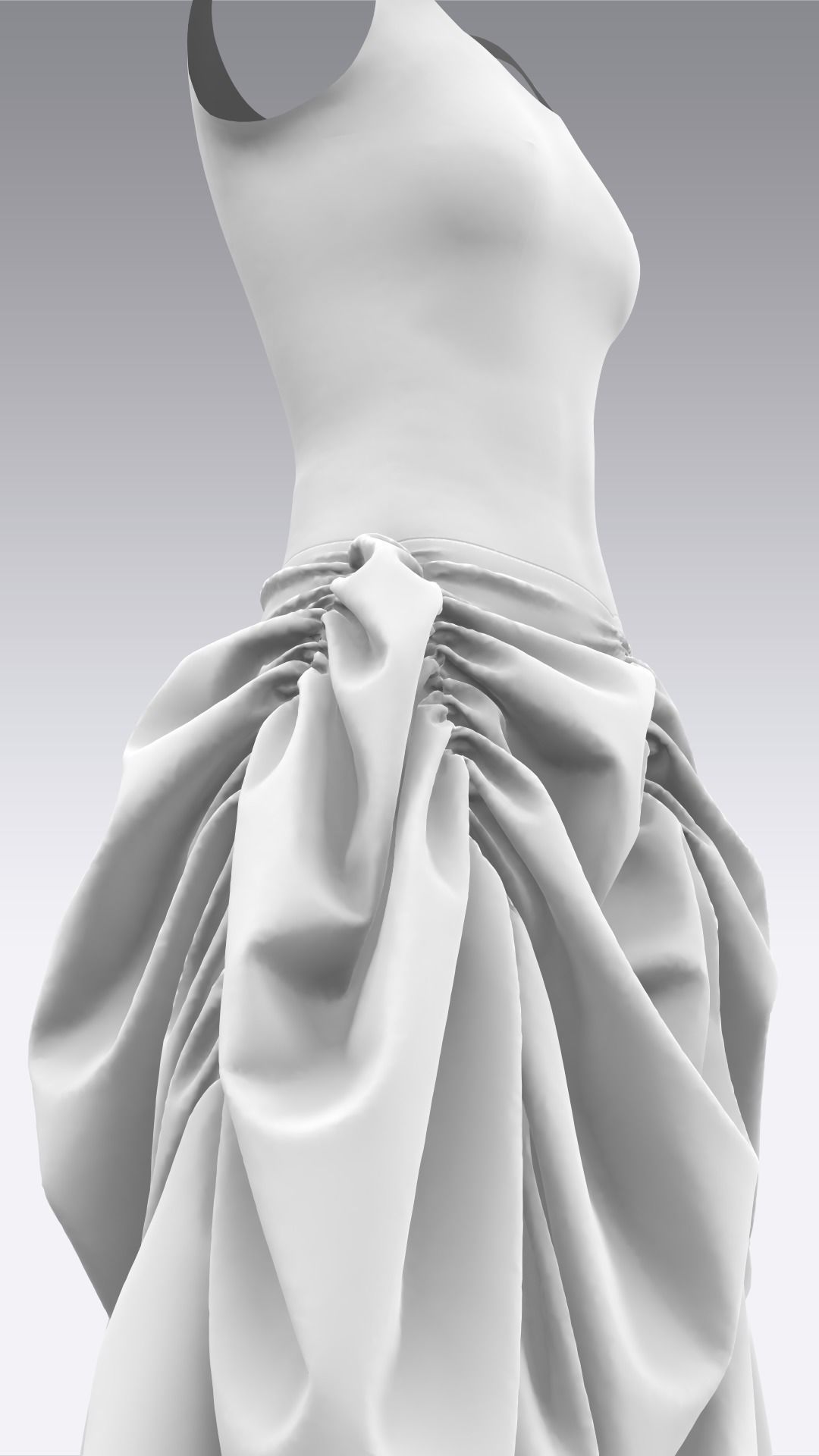 Dress Outfits MD CLO 3D ZPRJ ZPAC project files 3D model_19