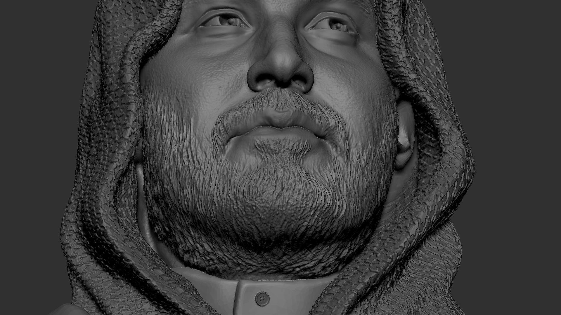 Mohammed bin Salman 3D print model_39