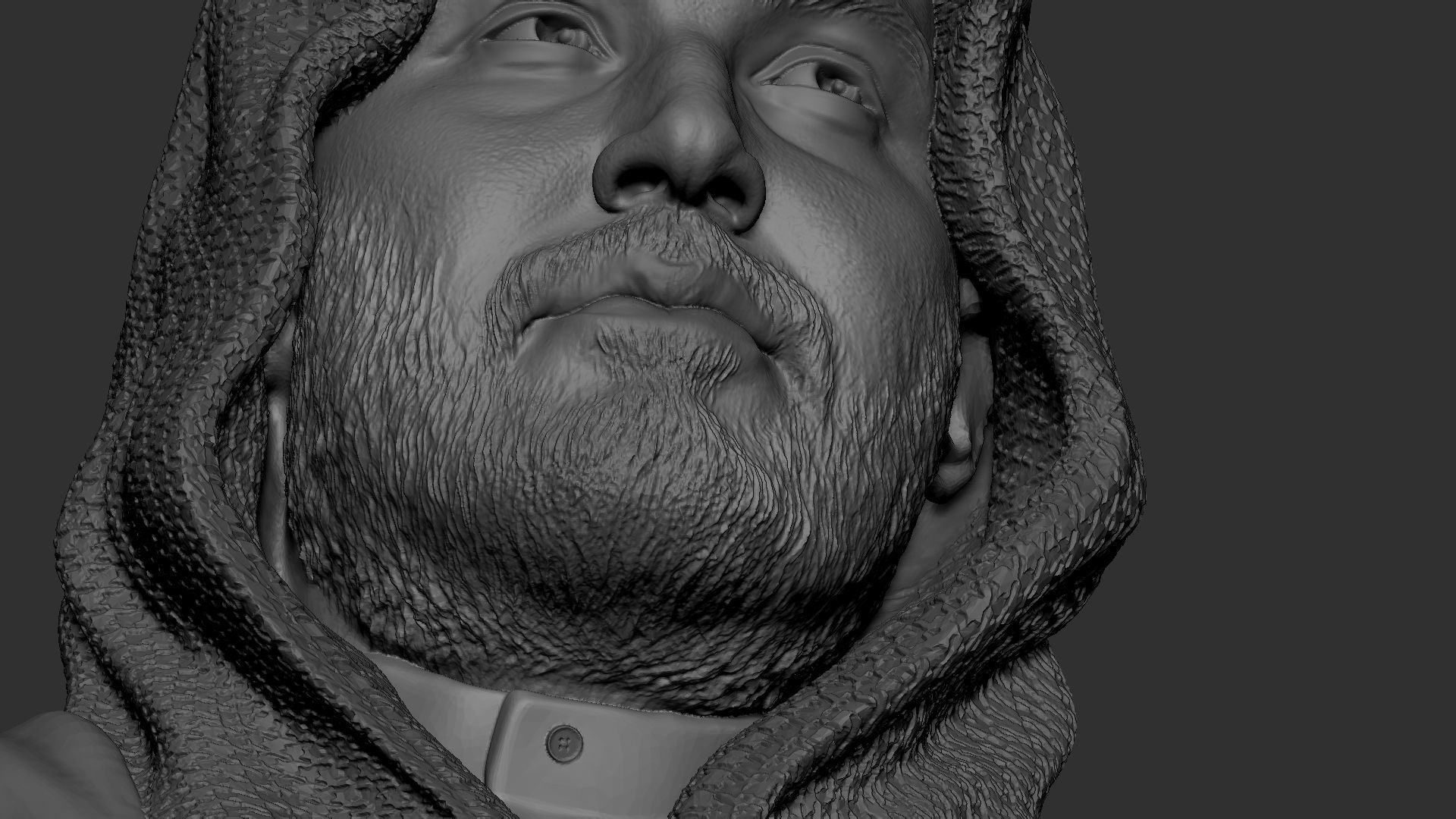 Mohammed bin Salman 3D print model_38