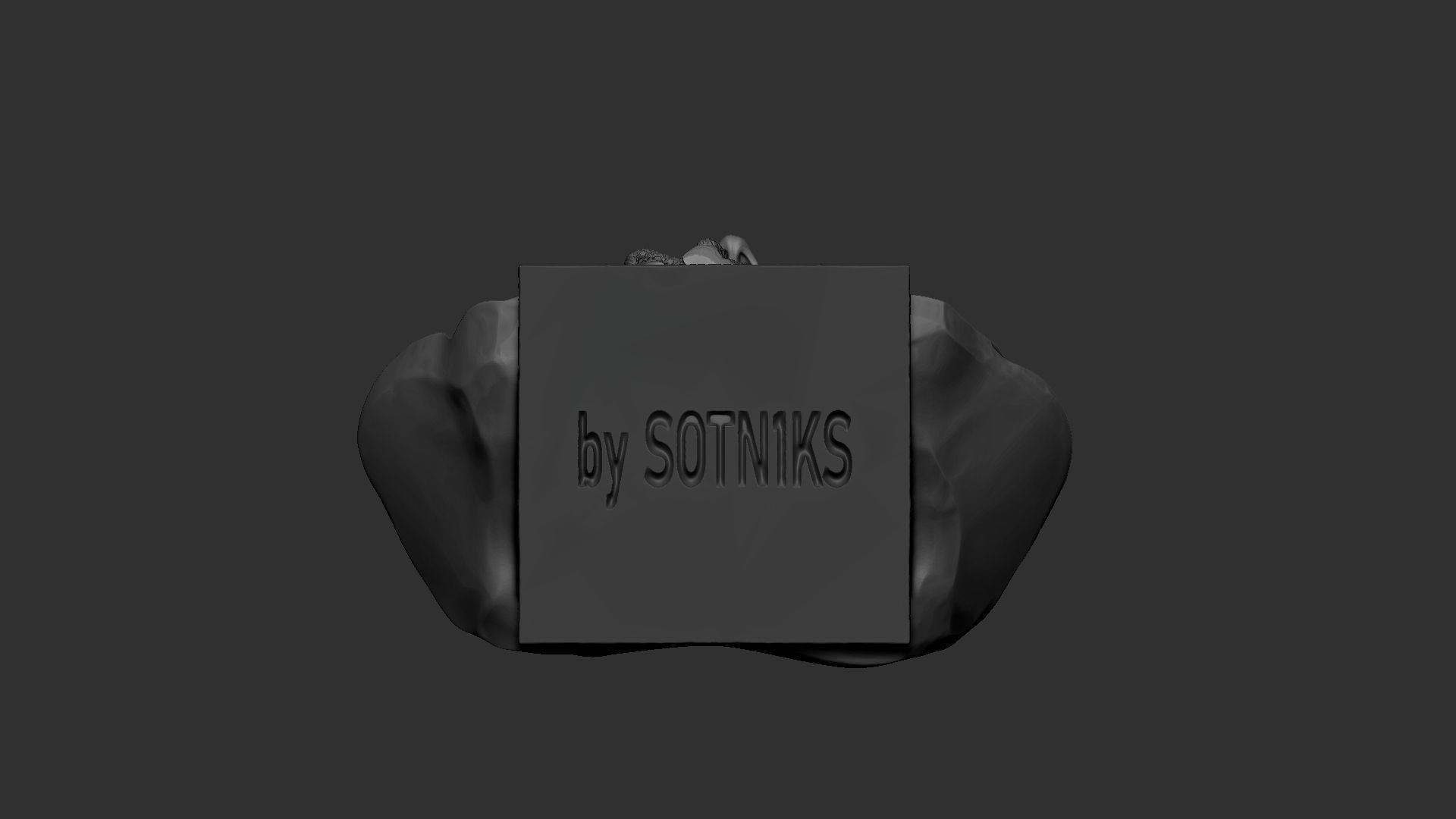 Mohammed bin Salman 3D print model_41