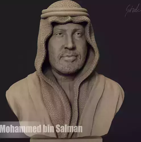 Mohammed bin Salman 3D print model
