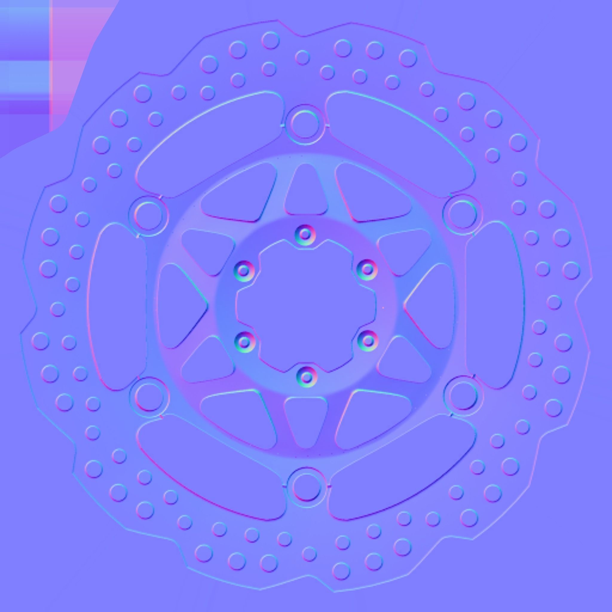 MOTTO Guzzi Low-poly 3D model_19