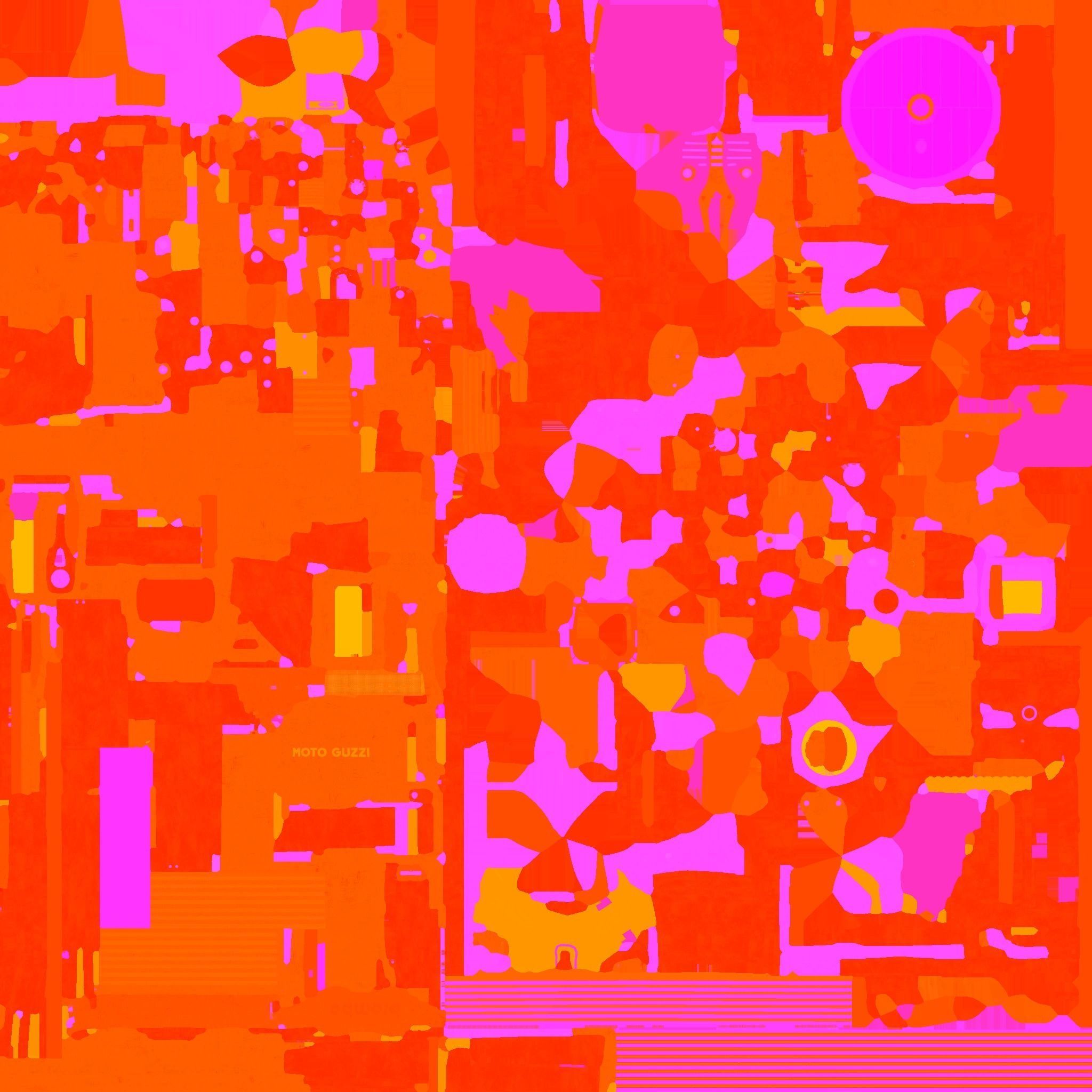 MOTTO Guzzi Low-poly 3D model_32