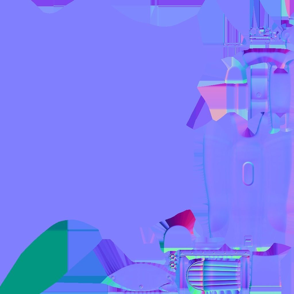 MOTTO Guzzi Low-poly 3D model_16