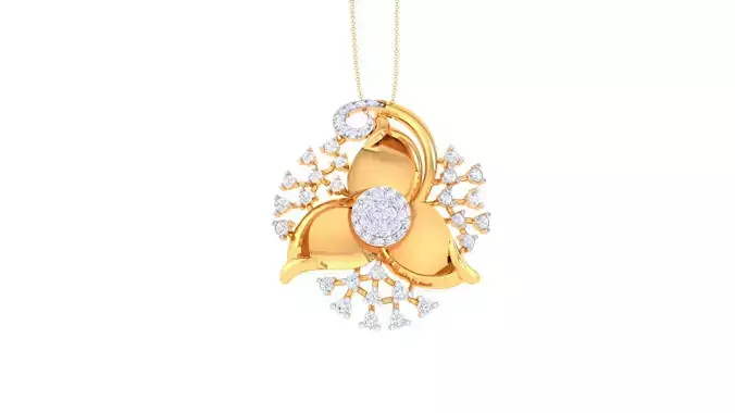 Women Pendant 3dm STL OBJ FBX Renders Details 3D print model