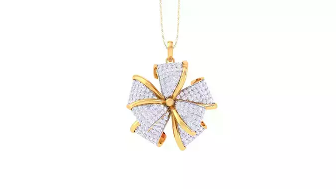Women Pendant 3dm STL OBJ FBX Renders Details 3D print model