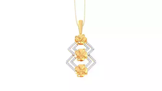 Women Pendant 3dm STL OBJ FBX Renders Details 3D print model
