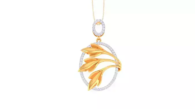 Women Pendant 3dm STL OBJ FBX Renders Details