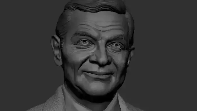 Mr Bean 3D print model