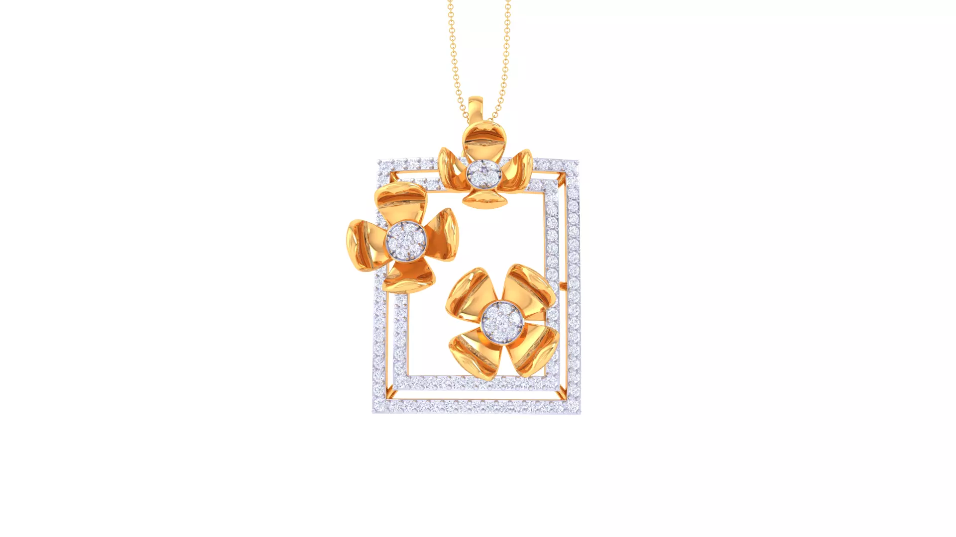 Women Pendant 3dm STL OBJ FBX Renders Details 3D print model_0