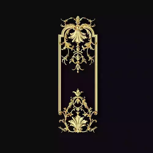 Central decor ornament for furniture