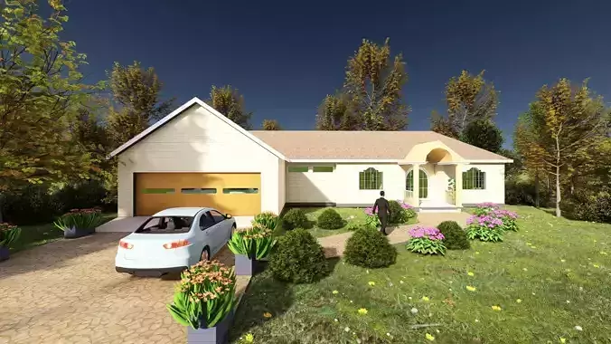 4 Bedroom house plan