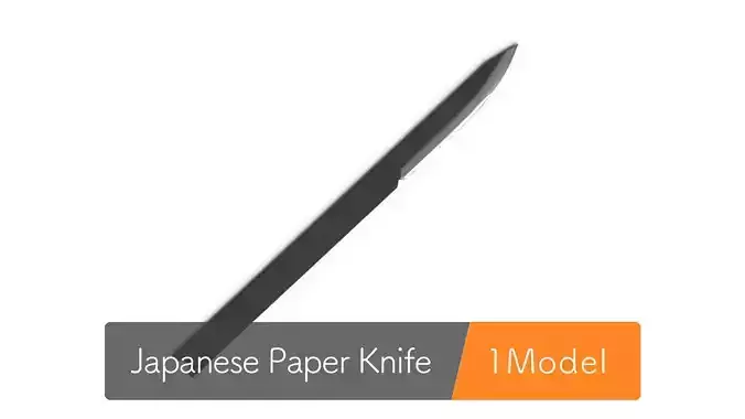 Traditional Japanese paper knife