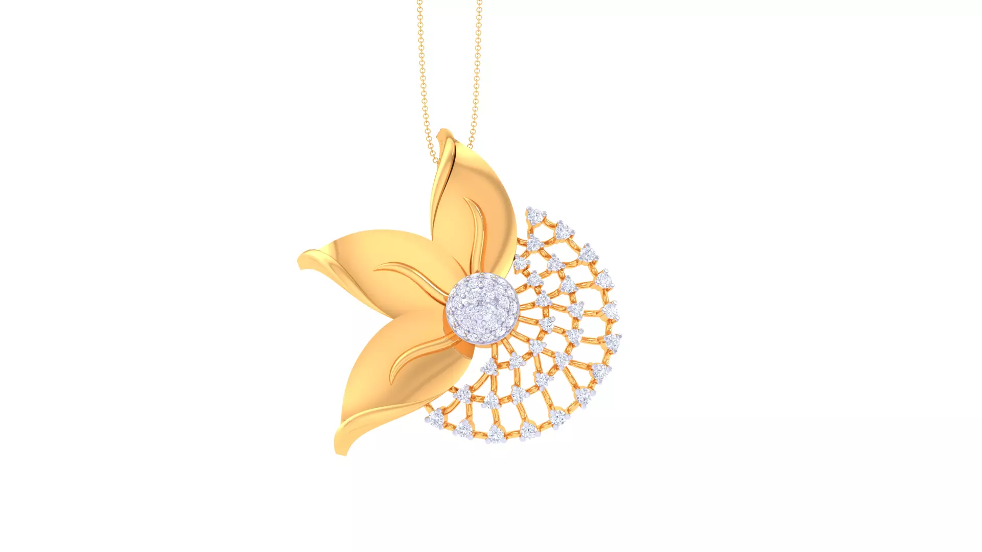 Women Pendant 3dm STL OBJ FBX Renders Details 3D print model_0
