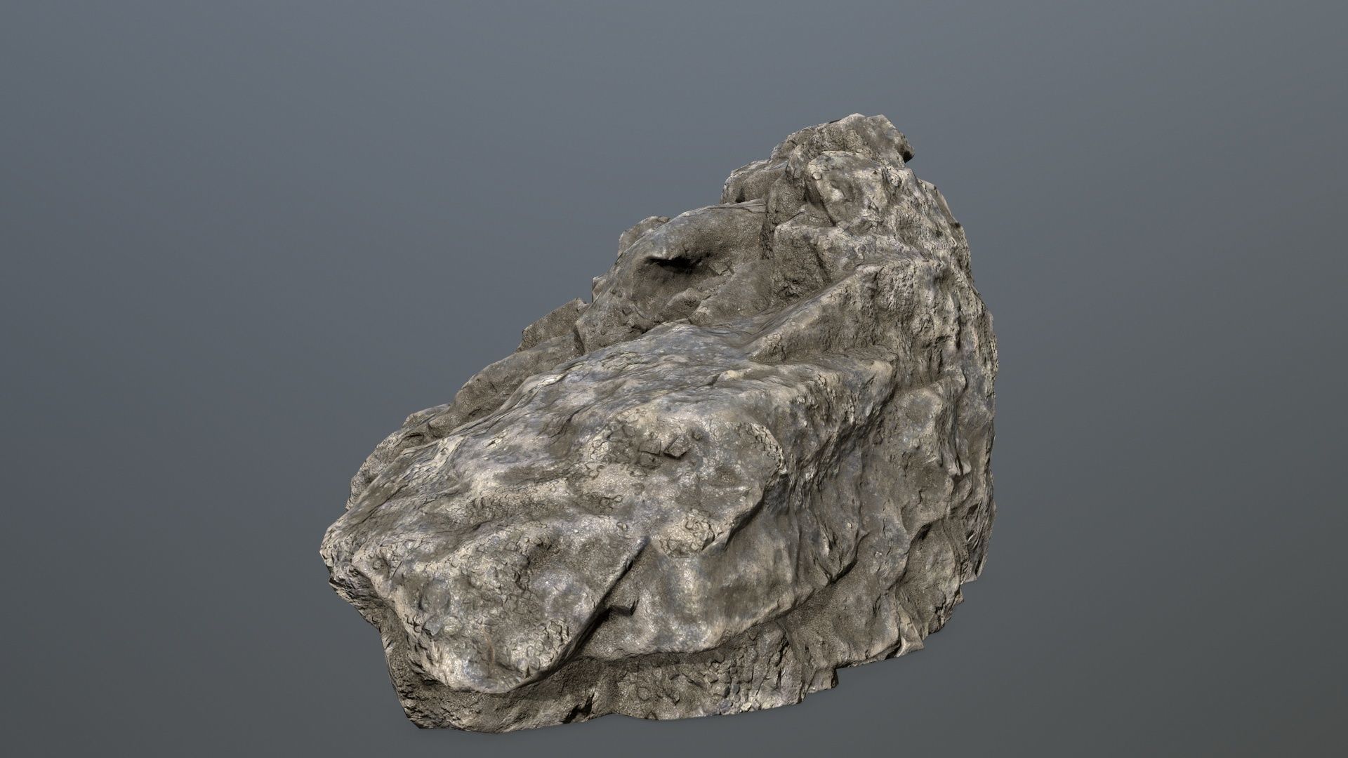 Skull Gate 13 Low-poly 3D model_8