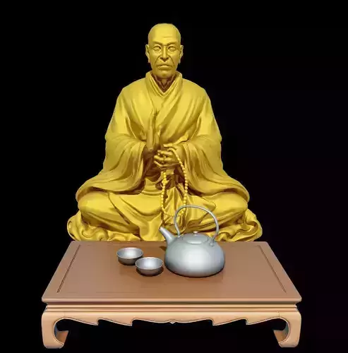 Zen Master Monk - Tea Ceremony