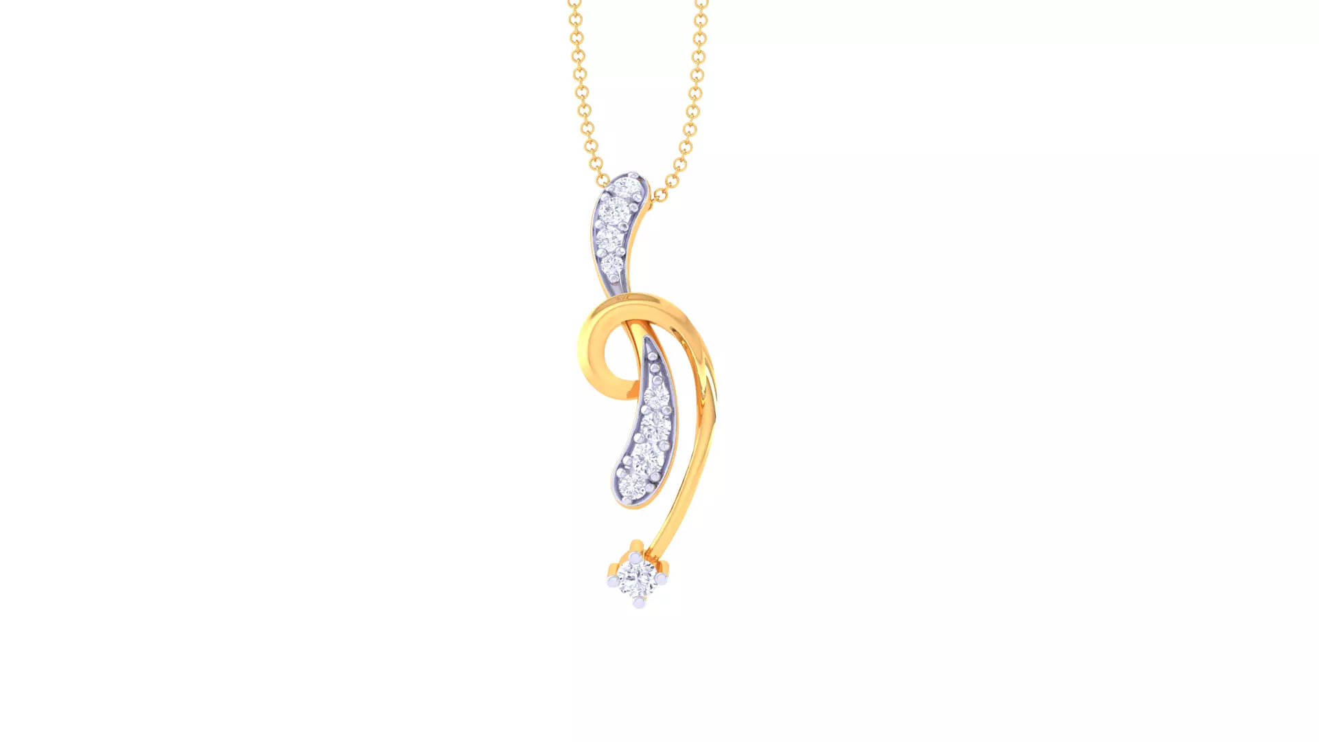 Women Pendant 3dm STL OBJ FBX Renders Details 3D print model_0