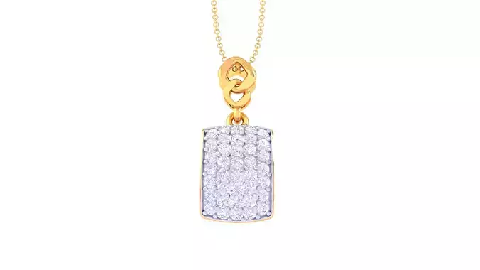 Women Pendant 3dm STL OBJ FBX Renders Details