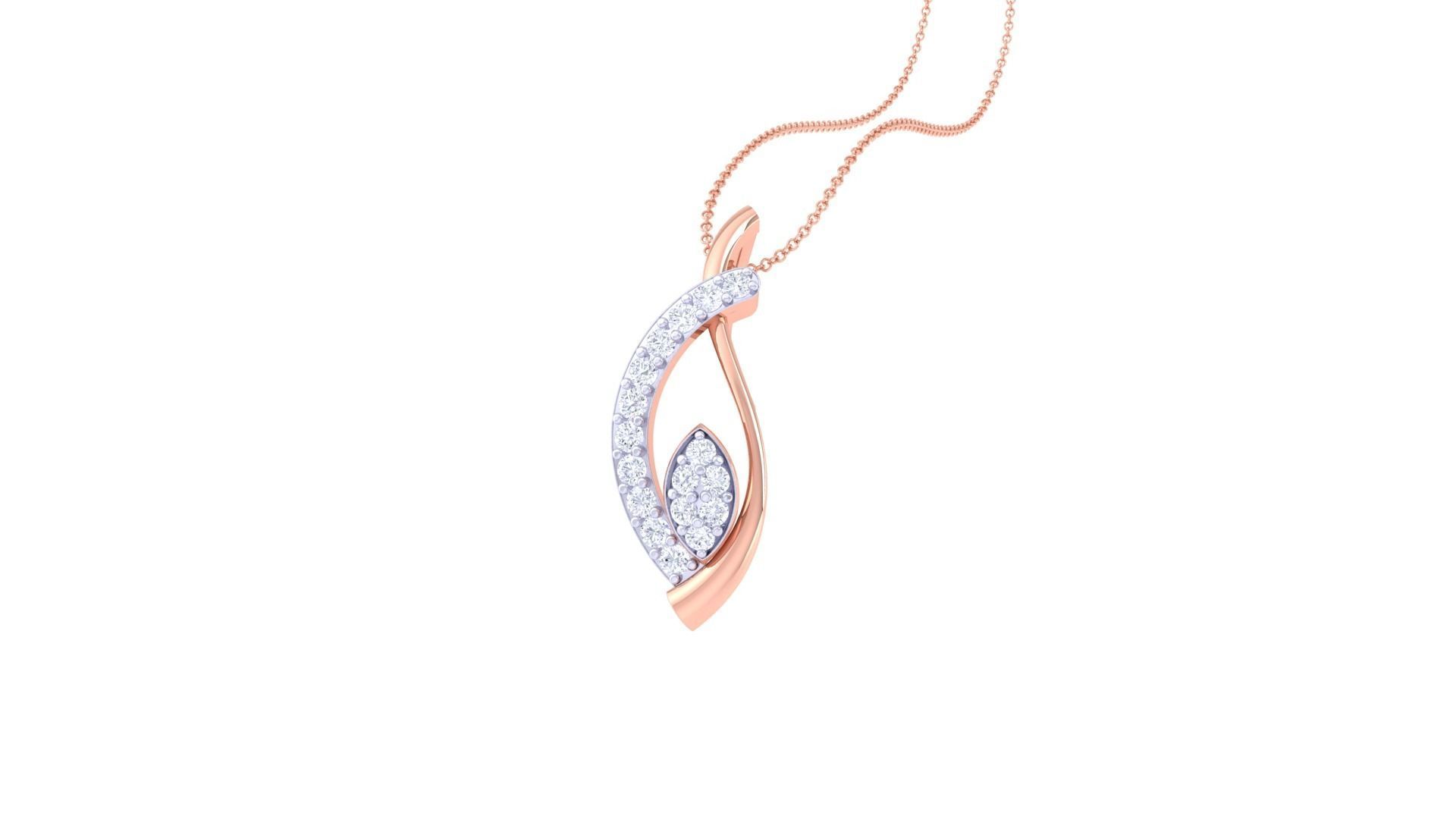 Women Pendant 3dm STL OBJ FBX Renders Details 3D print model_1