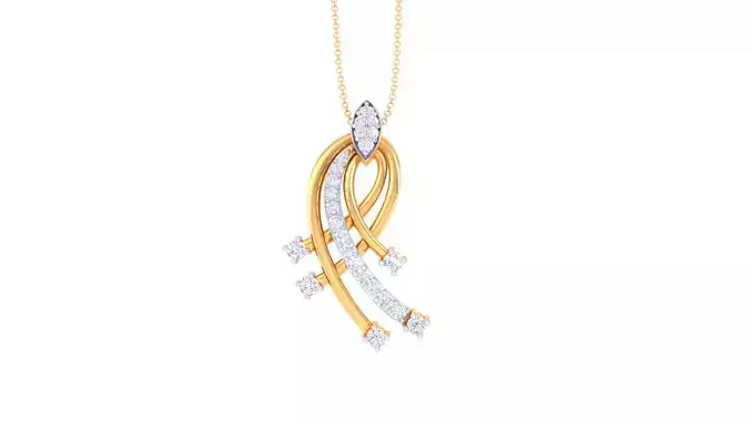 Women Pendant 3dm STL OBJ FBX Renders Details