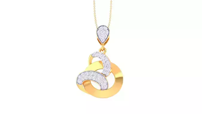 Women Pendant 3dm STL OBJ FBX Renders Details