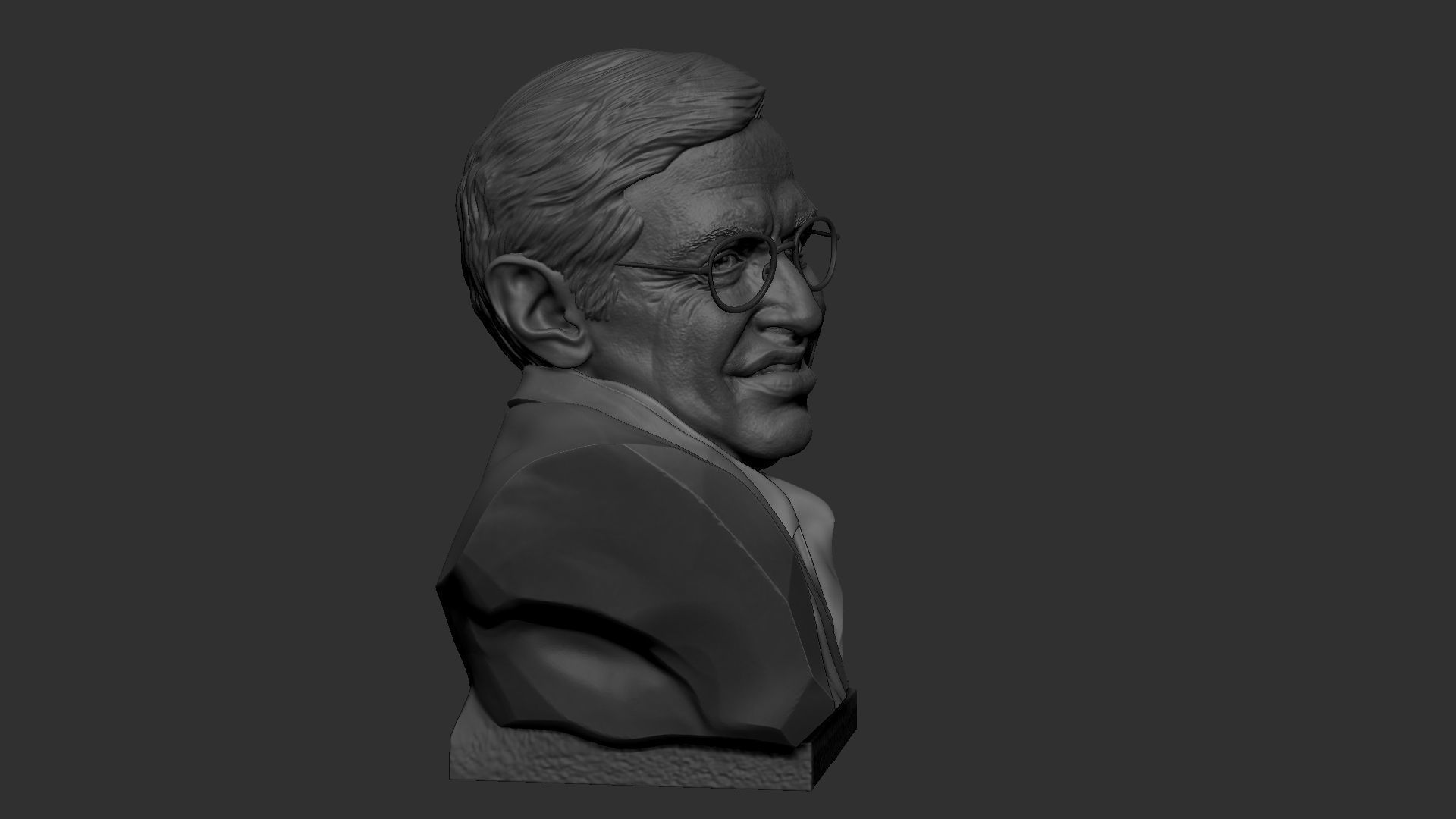 Stephen Hawking 3D print model_27