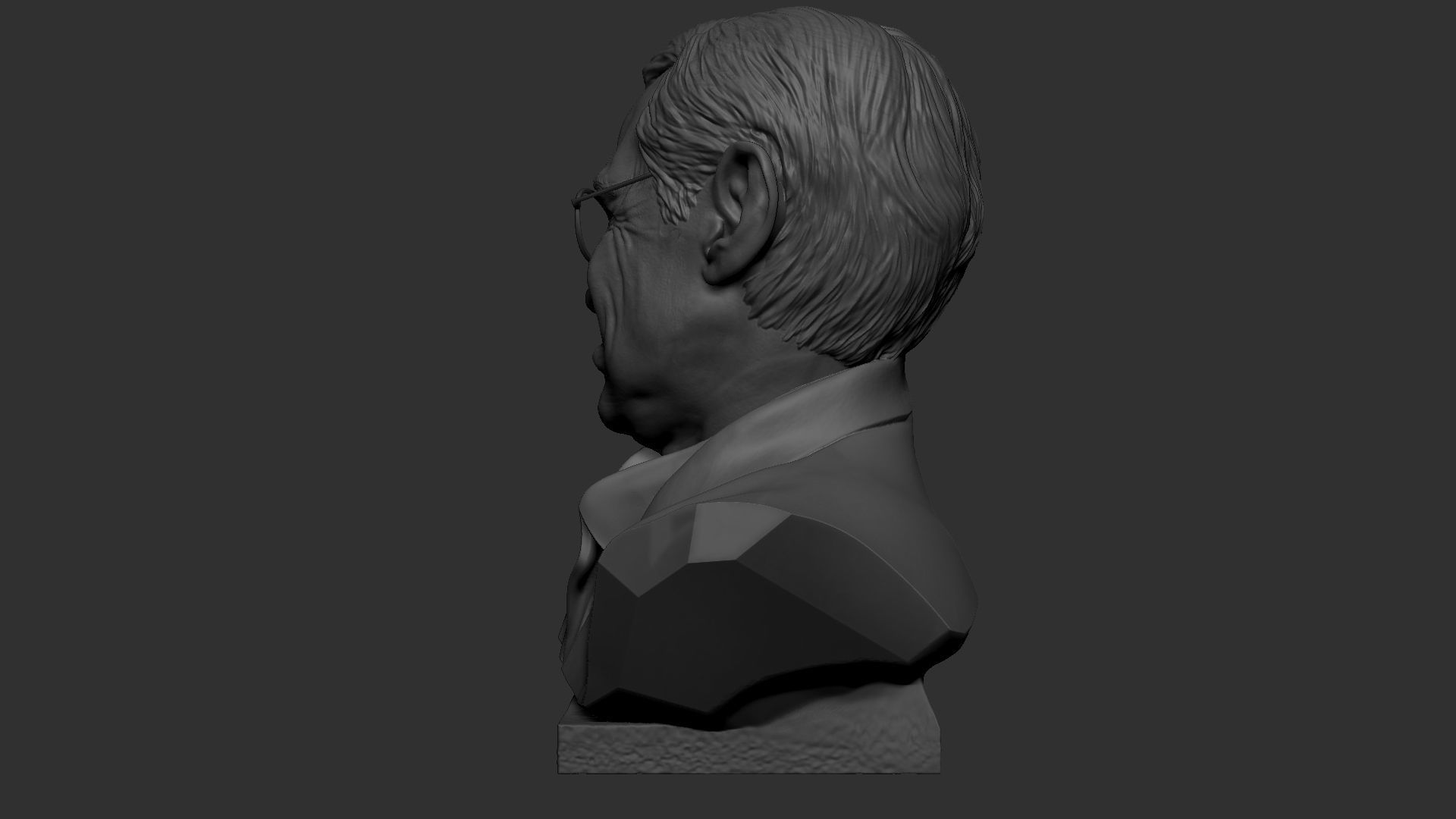 Stephen Hawking 3D print model_6