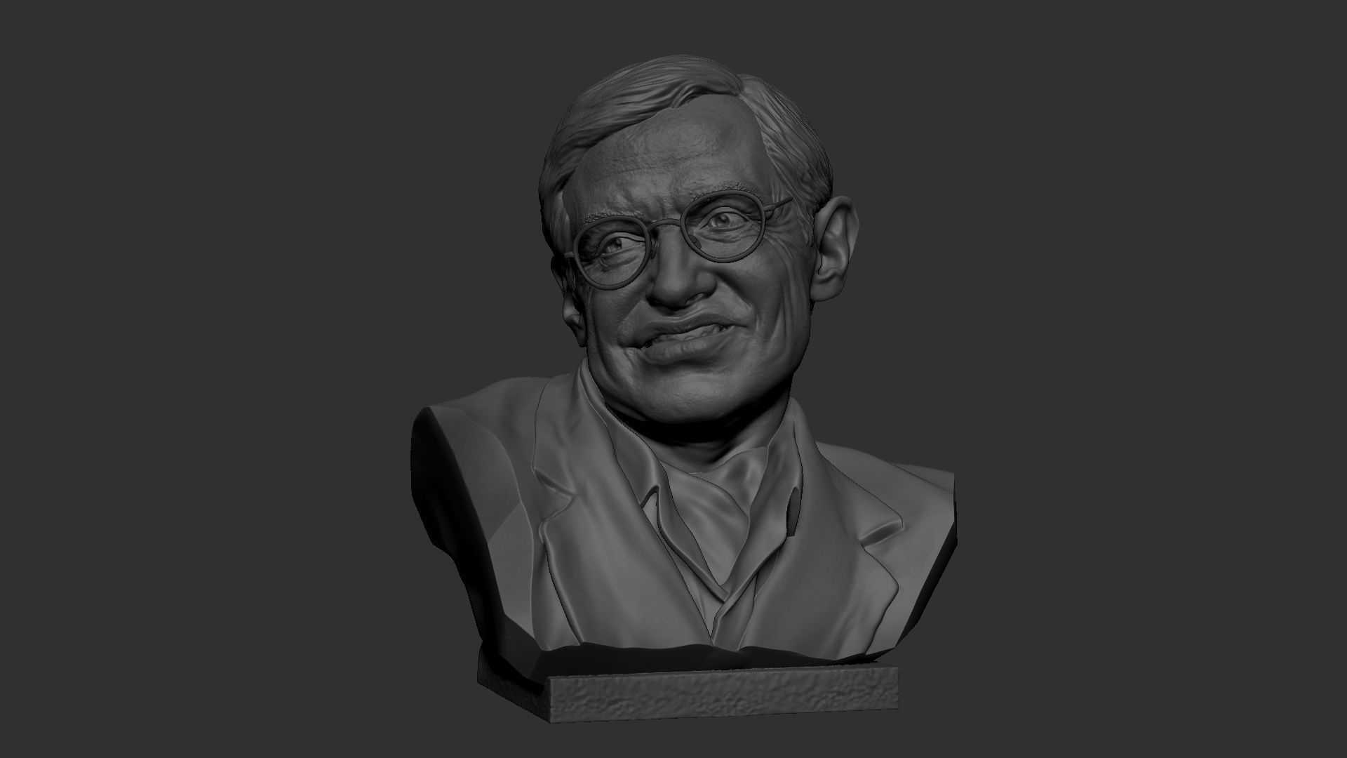 Stephen Hawking 3D print model_11