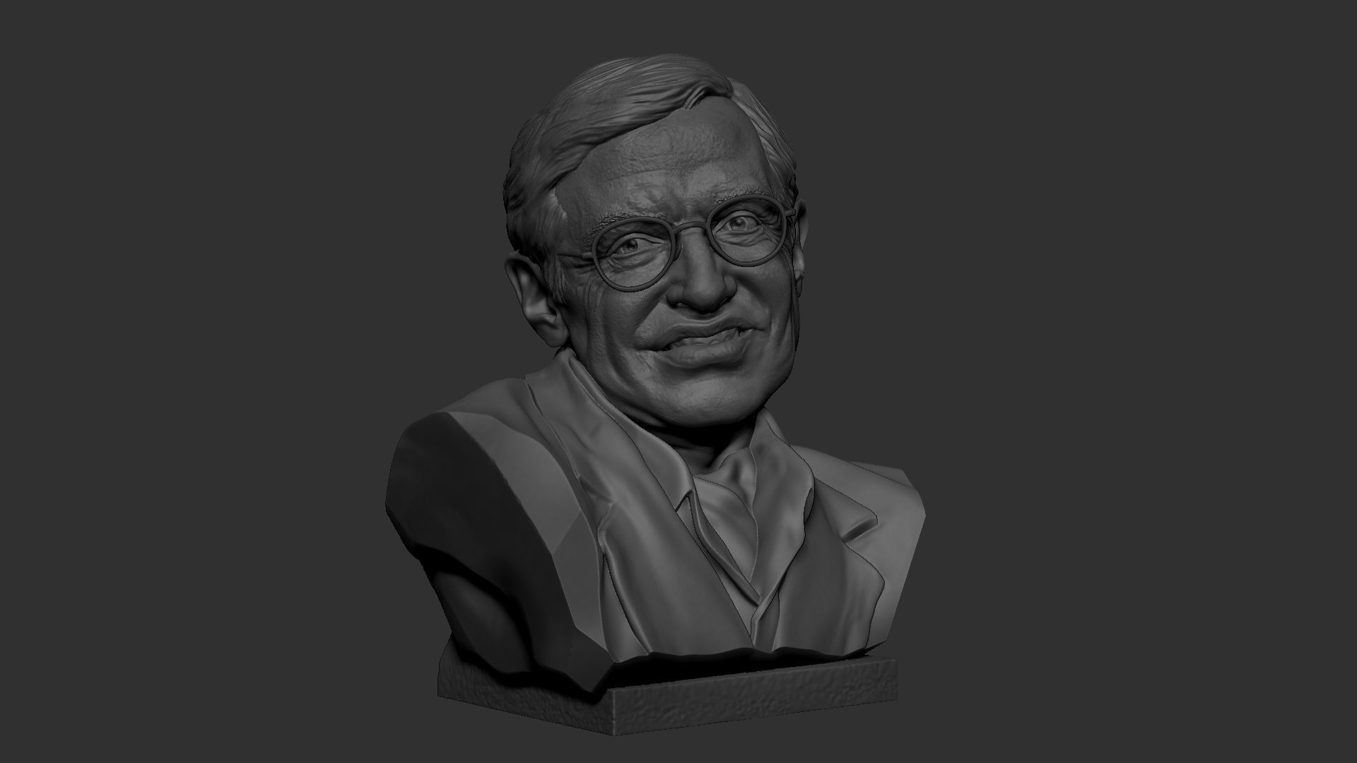 Stephen Hawking 3D print model_30