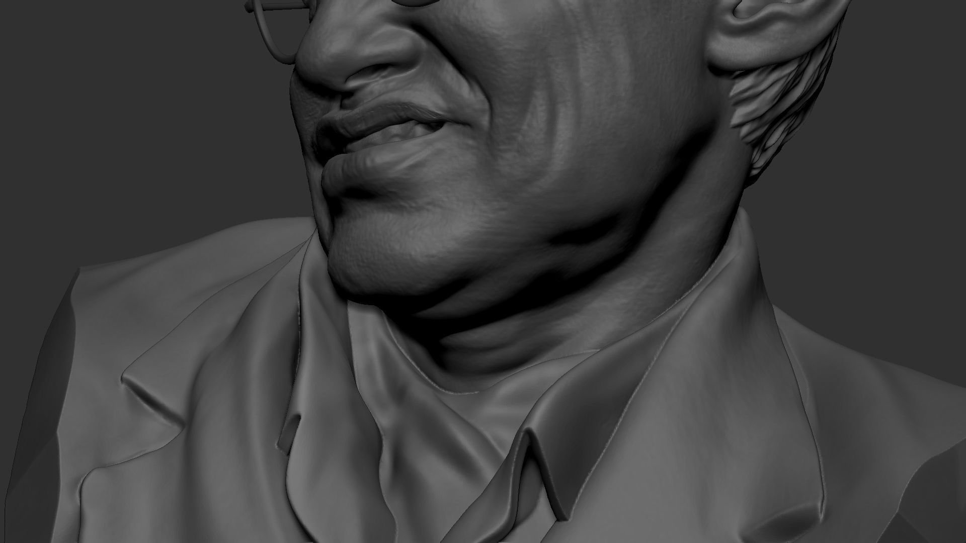 Stephen Hawking 3D print model_38