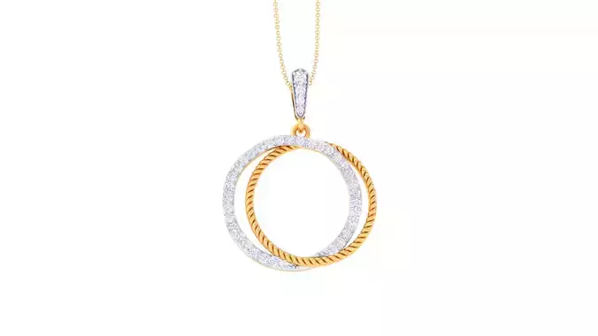 Women Pendant 3dm STL OBJ FBX Renders Details