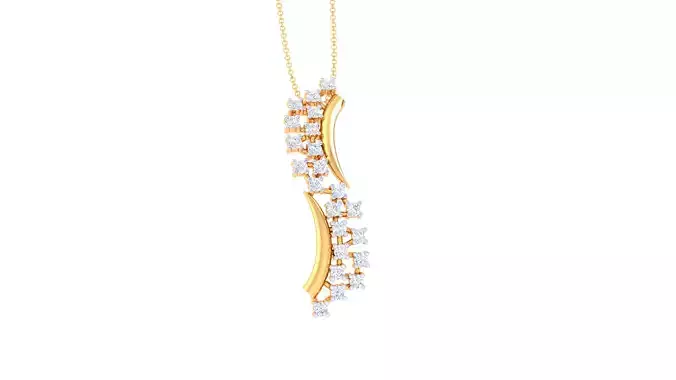 Women Pendant 3dm STL OBJ FBX Renders Details