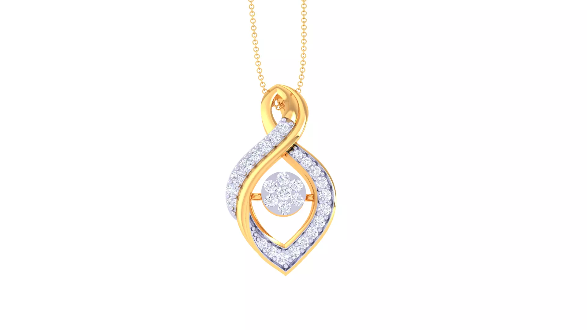 Women Pendant 3dm STL OBJ FBX Renders Details 3D print model_0