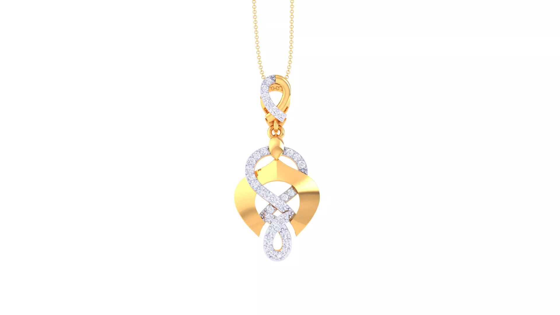 Women Pendant 3dm STL OBJ FBX Renders Details 3D print model_0