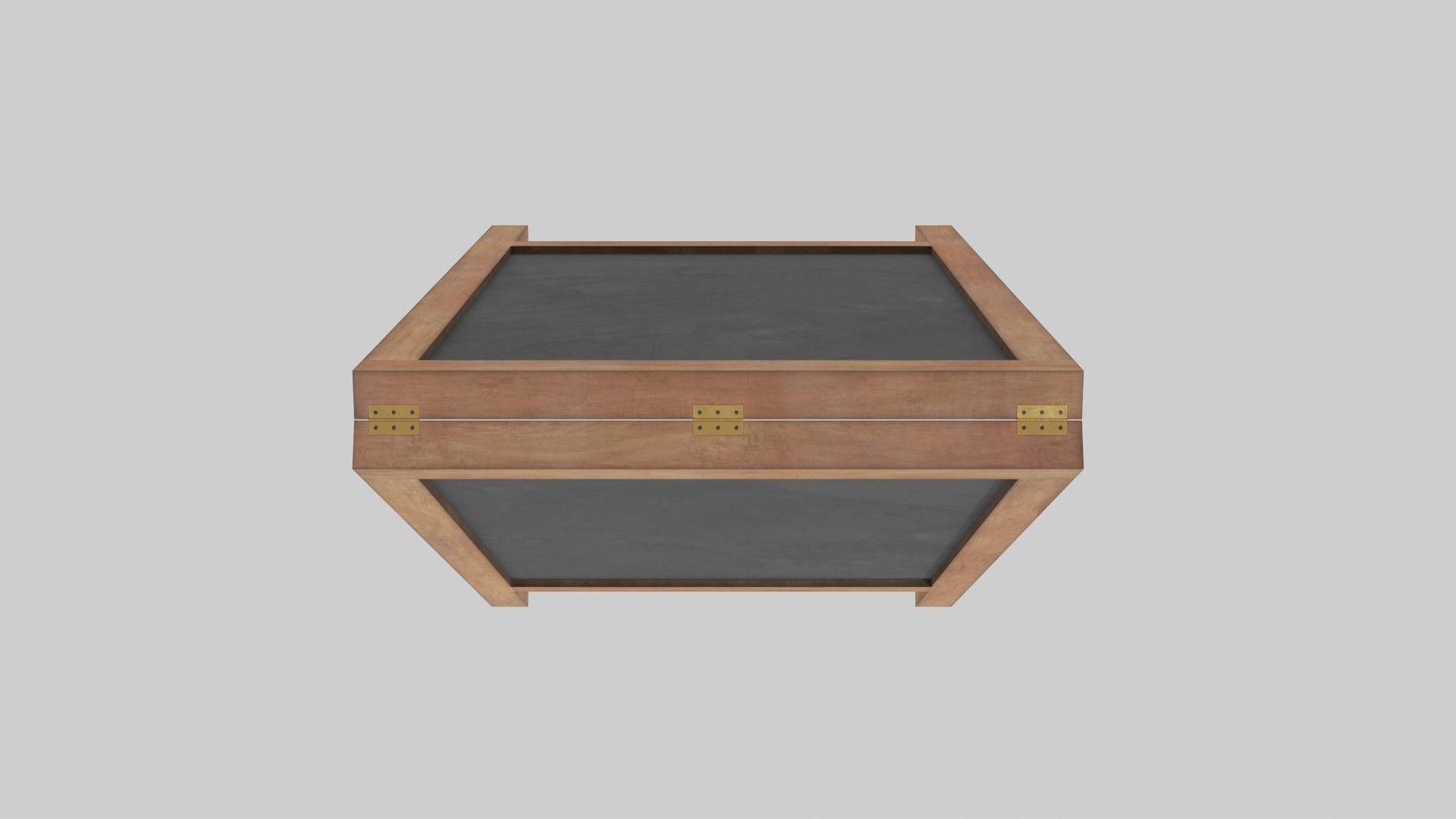 Standing chalkboard 3D model_3
