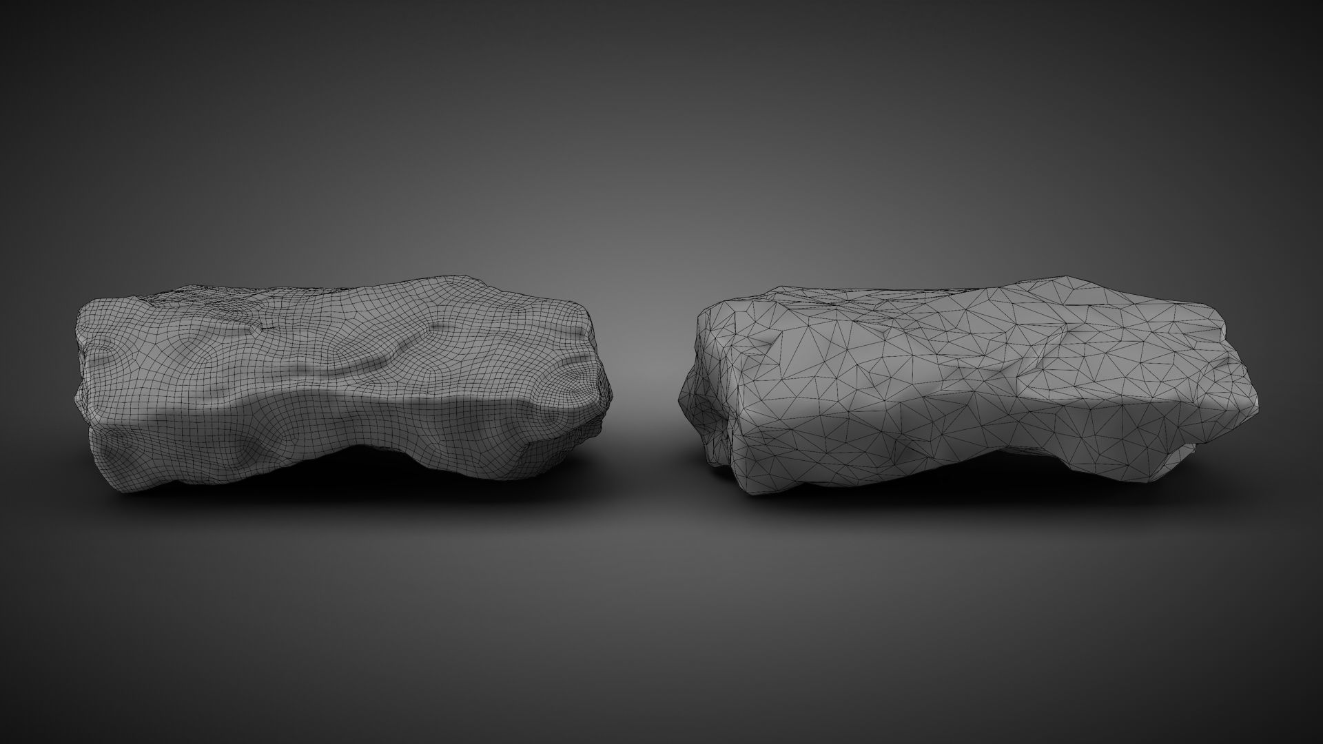 9 Scan Stones Low-poly 3D model_26