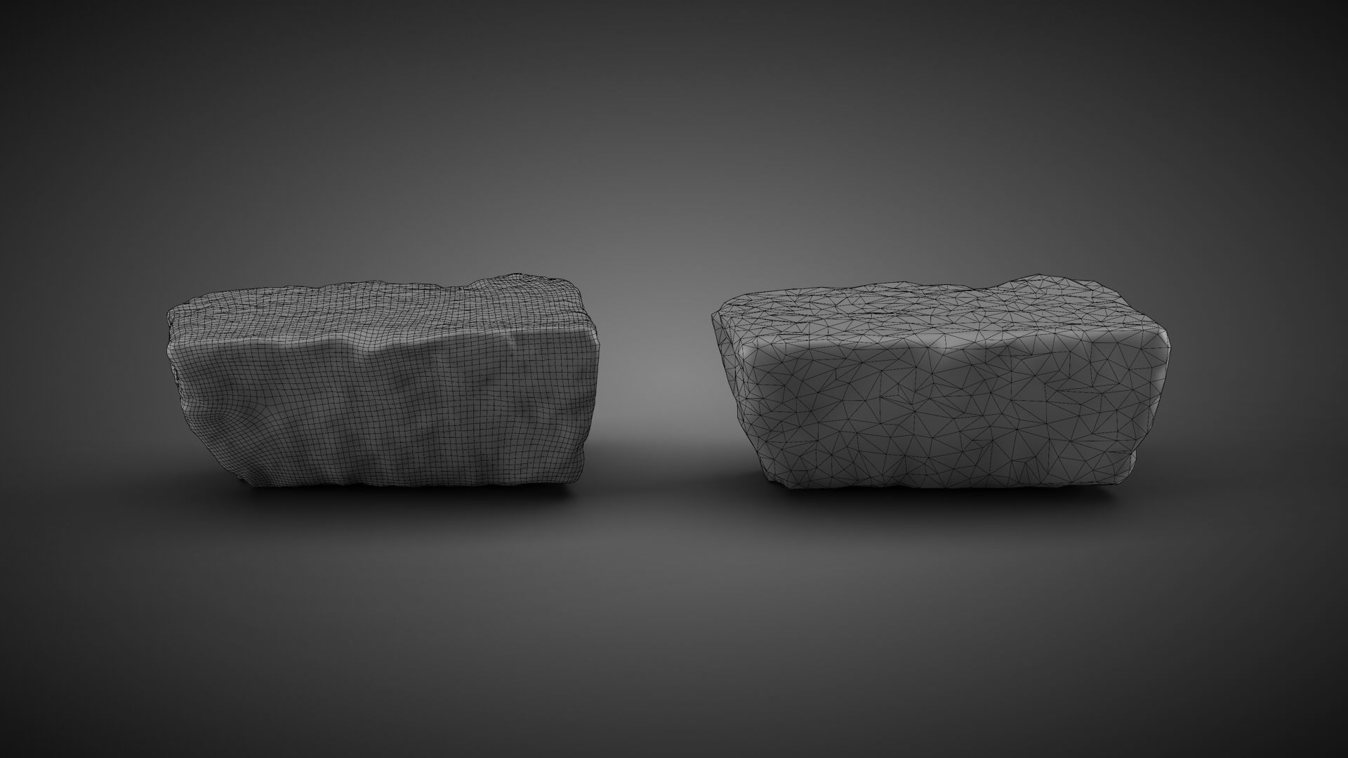 9 Scan Stones Low-poly 3D model_23