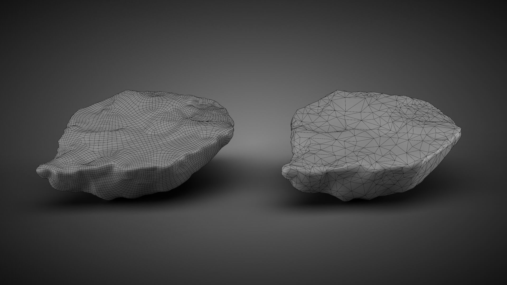 9 Scan Stones Low-poly 3D model_20