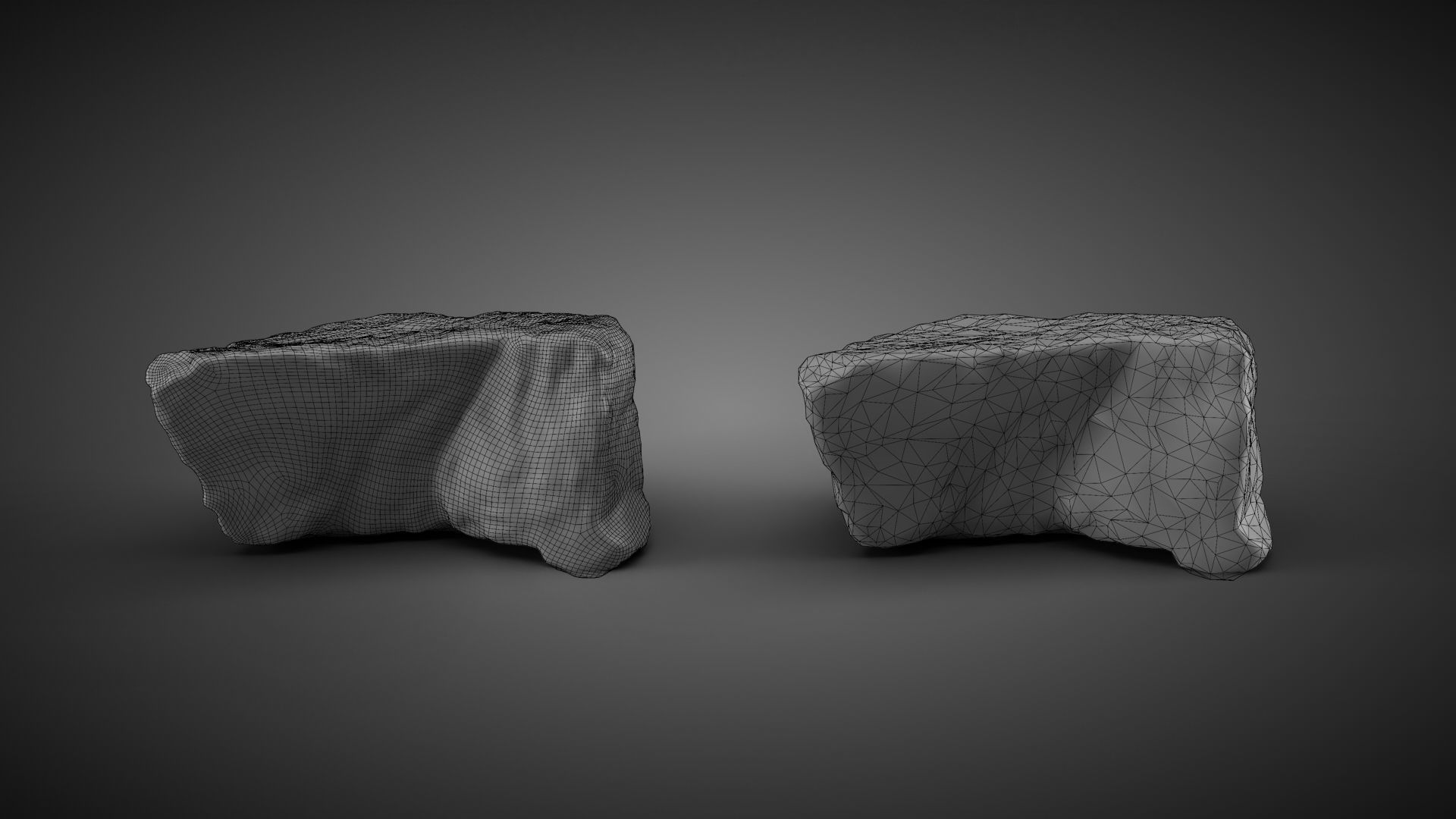 9 Scan Stones Low-poly 3D model_22