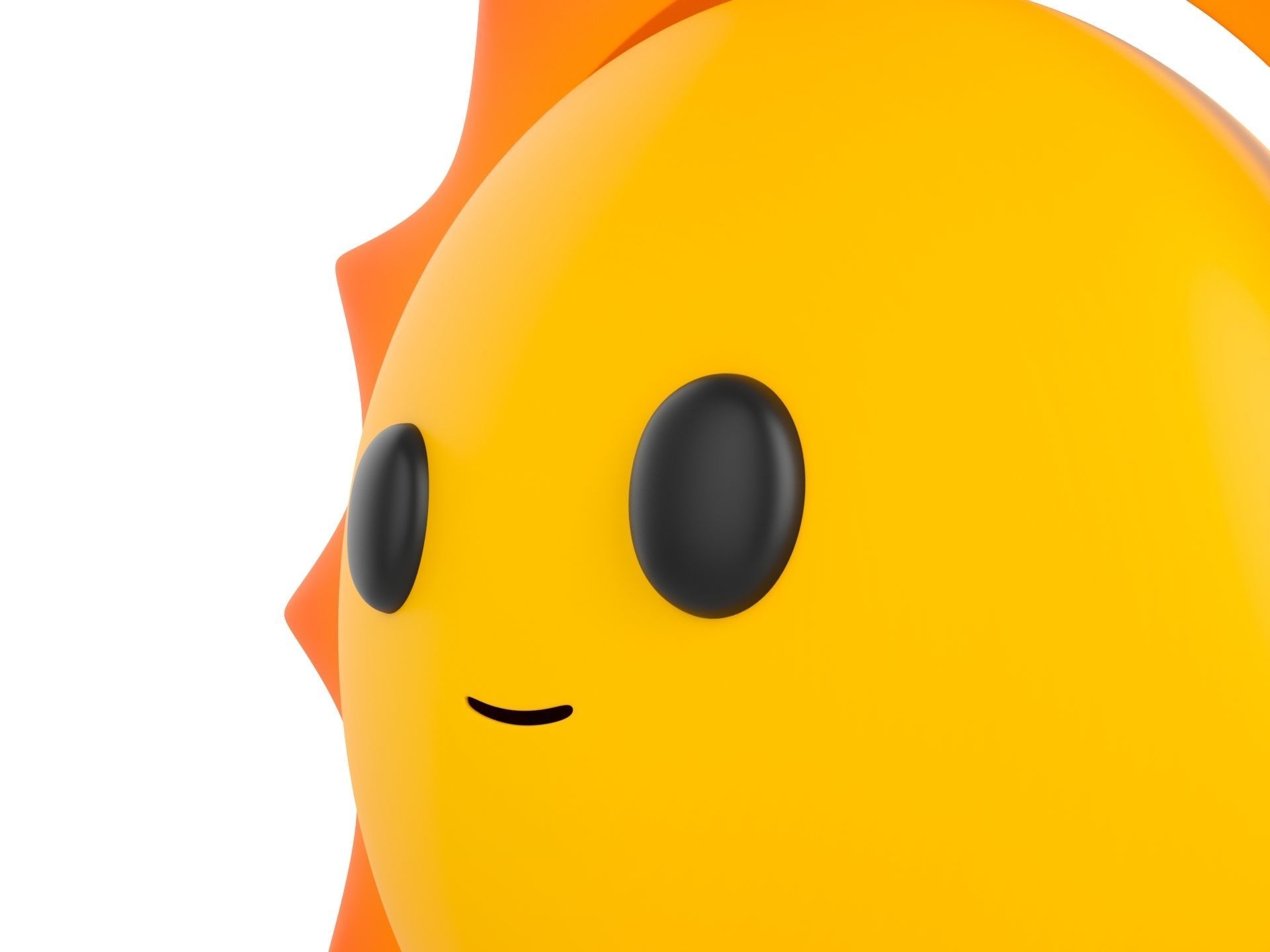 Character223 Sun 3D model_8