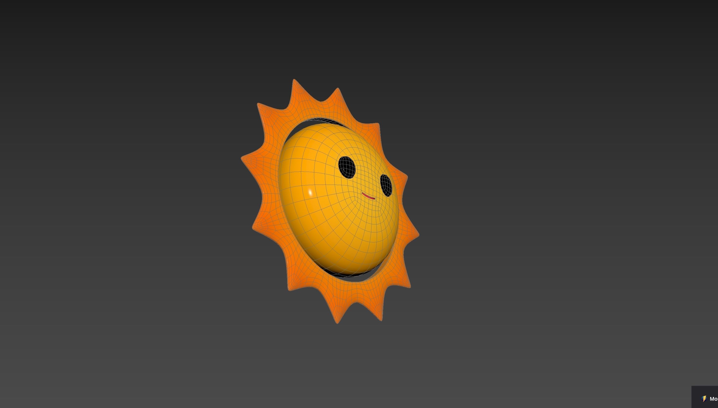 Character223 Sun 3D model_15